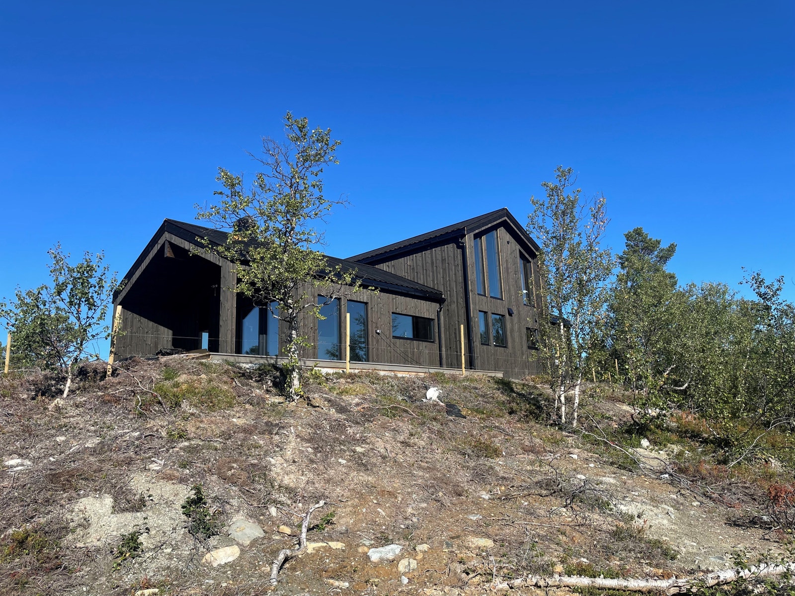 Bilde av en tidligere oppført hytte av typen Svarthetta. Galleribilde