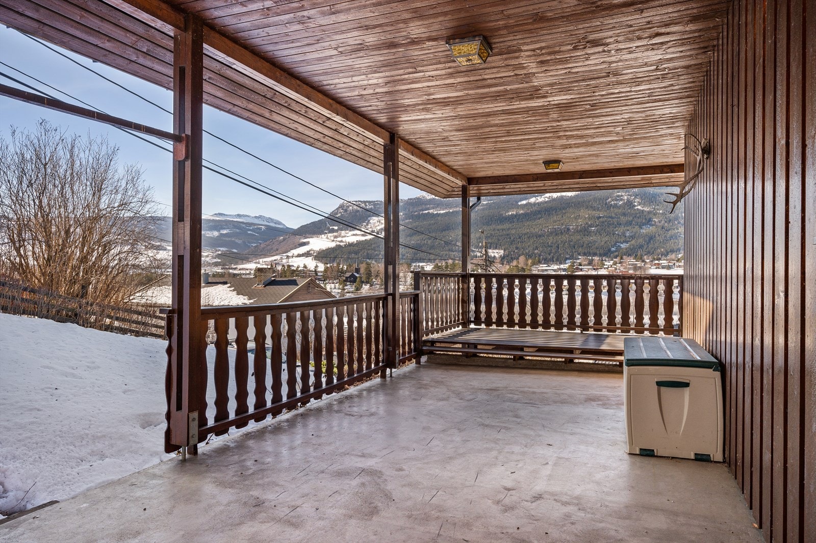 Terrasse på sørsiden Galleribilde