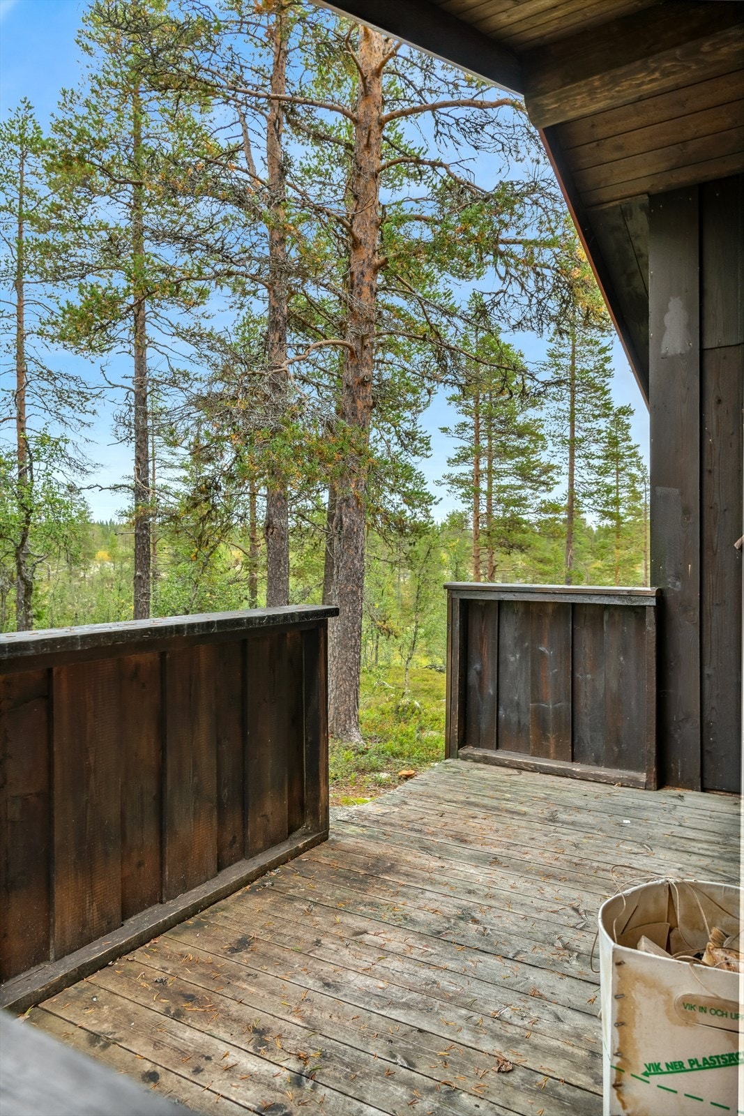 Terrasse tilknyttet inngangspartiet. Galleribilde