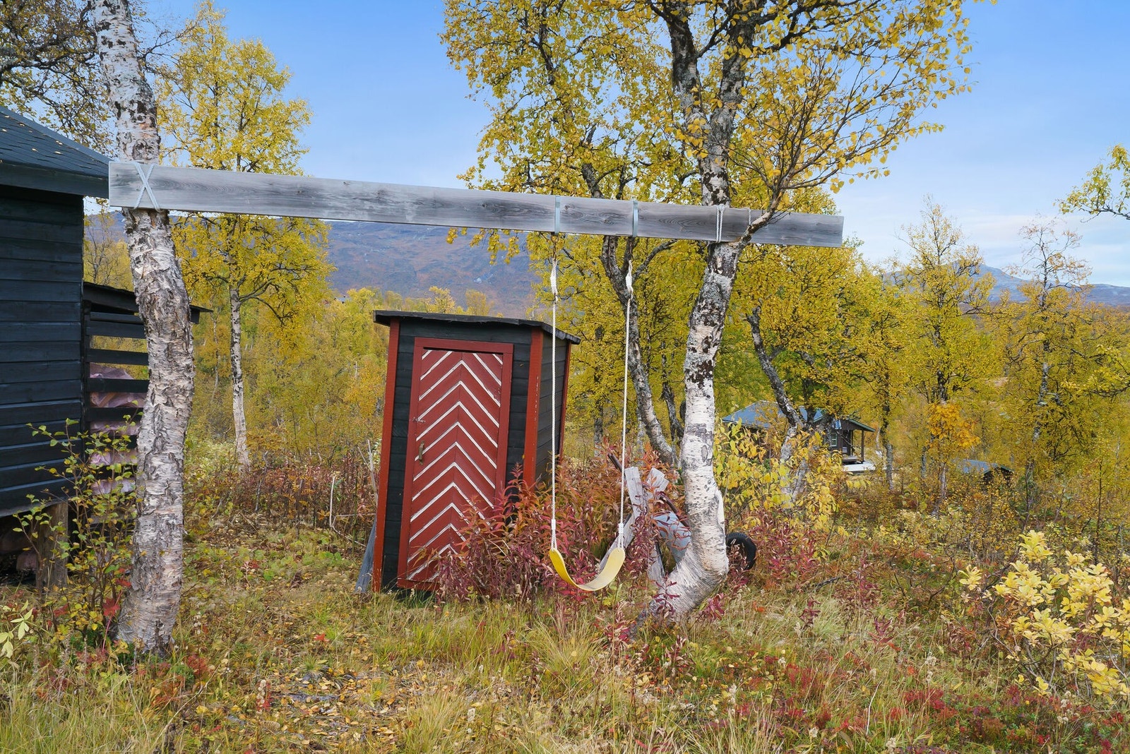 Eldre utedo Galleribilde