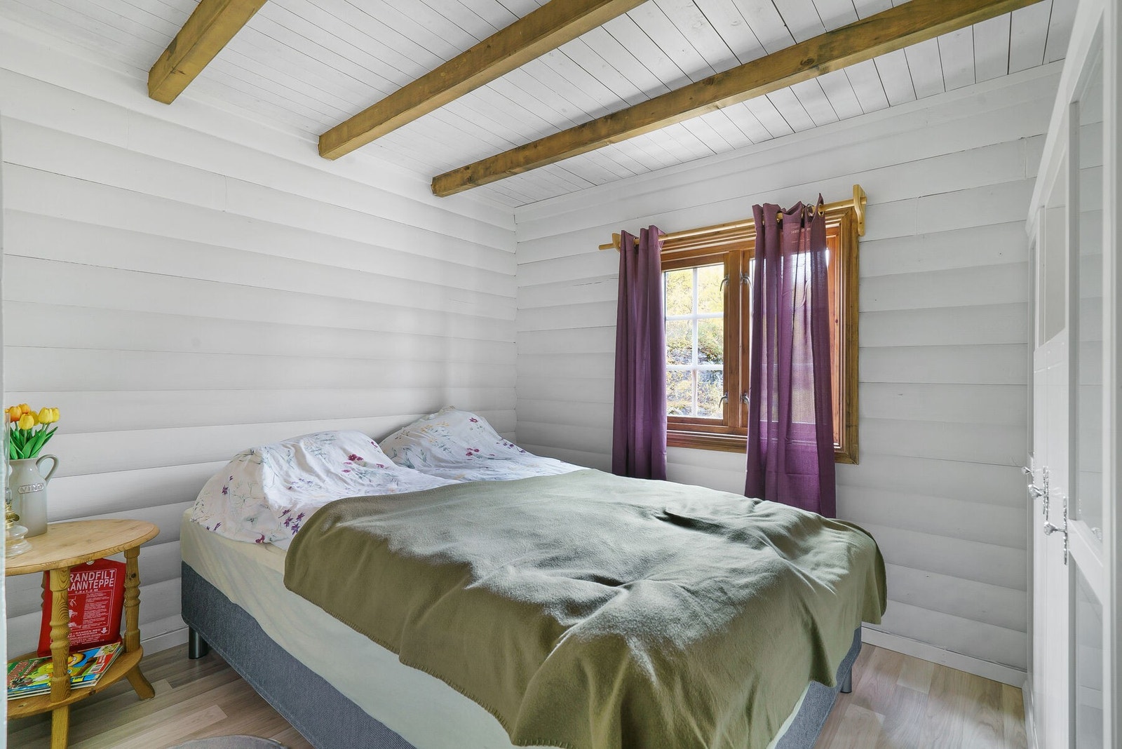 Hovedsoverom som nylig er pusset opp Galleribilde