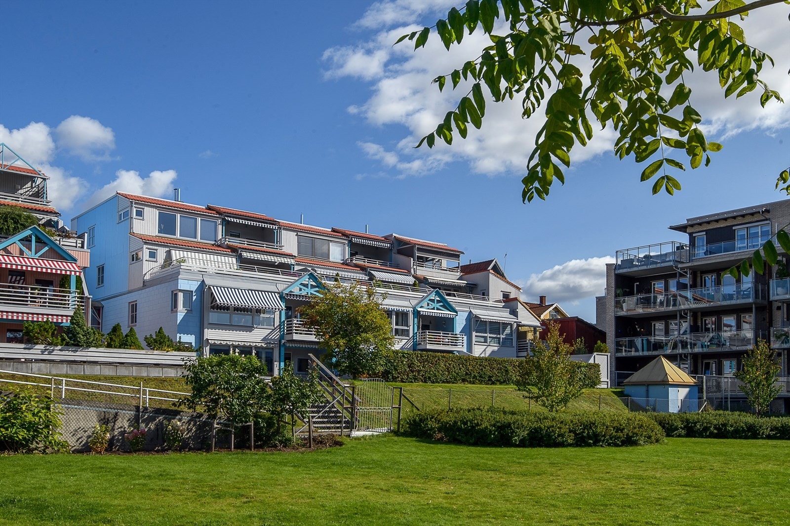 Sameiet har pent opparbeidet uteområde Galleribilde