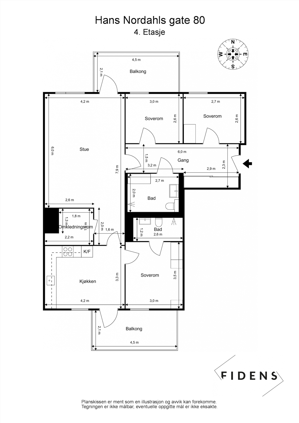 Plantegning. Galleribilde