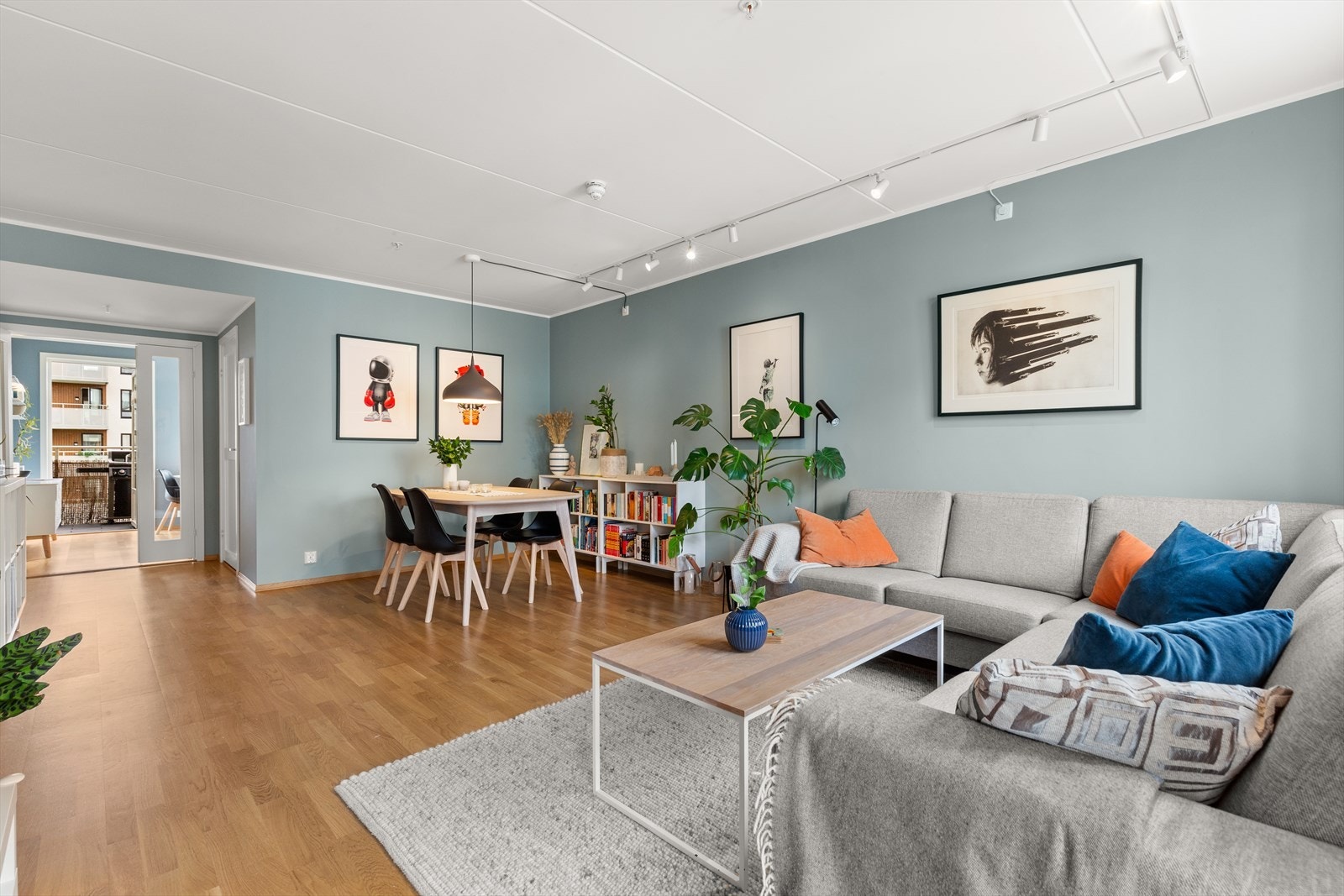 Gjennomgående og god planløsning. Galleribilde