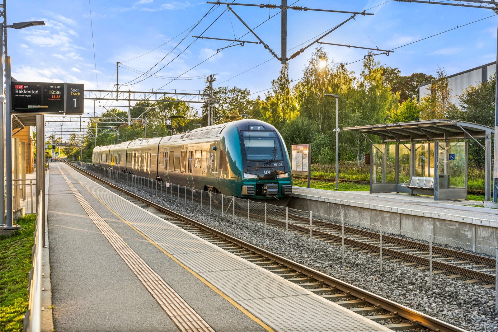 Kort vei til togstasjon Galleribilde