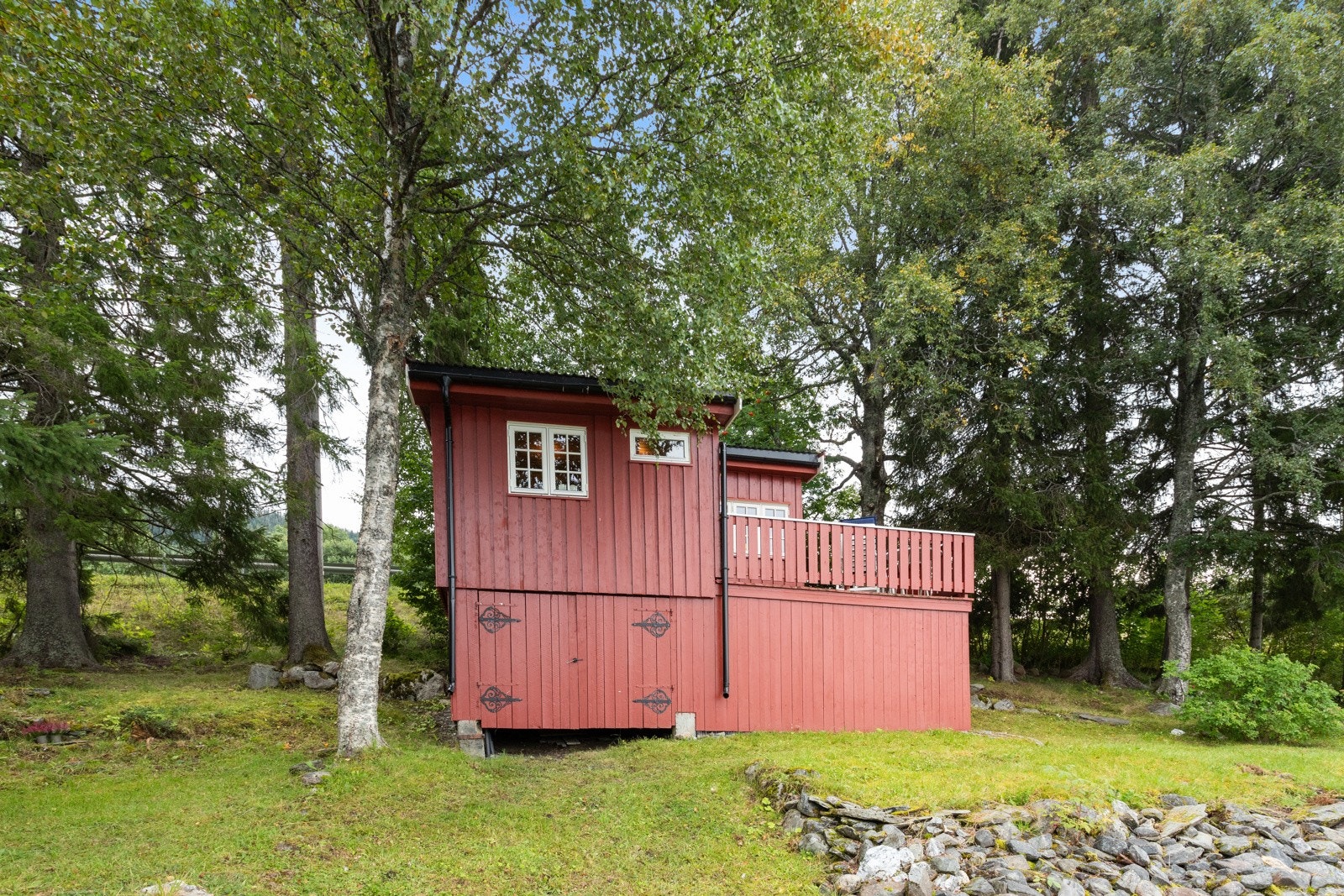 Hytta ligger kun ca. 26 min fra Værnes og ca. 55 min fra Trondheim Galleribilde