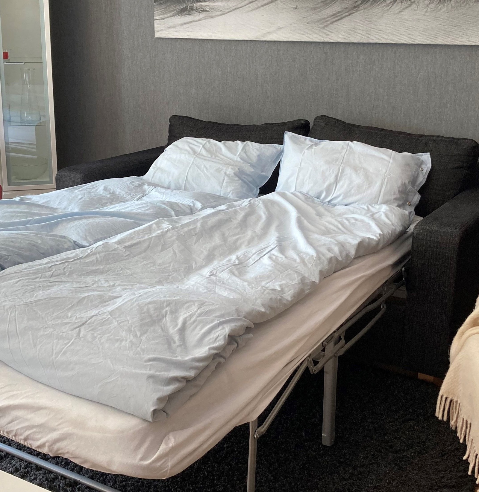 Mulig med overnattingsgjester i stuen. Galleribilde