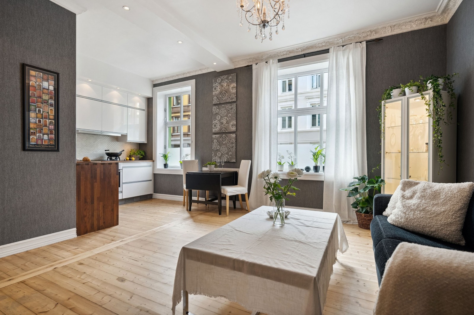 Originalt tregulv. Galleribilde