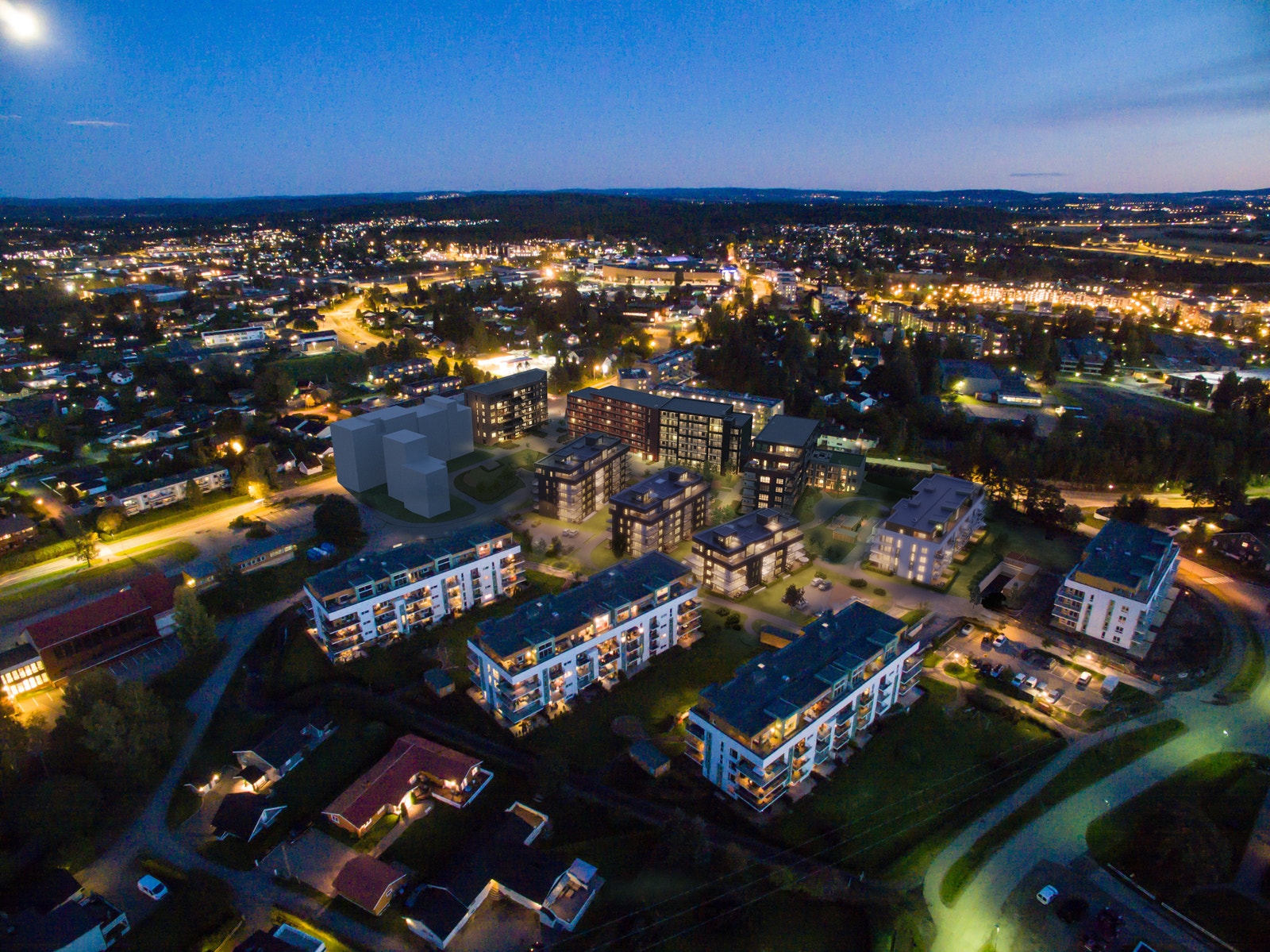 Illustrasjonsfoto område Galleribilde