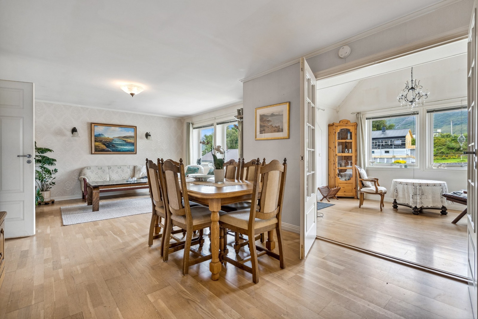 Romslig stue Galleribilde