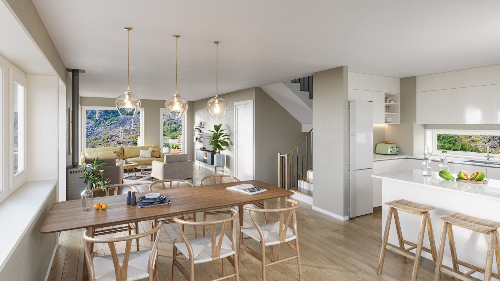 Ditt drømme hjem? Illustrasjonsbilde ihht rammetillatelse. Galleribilde