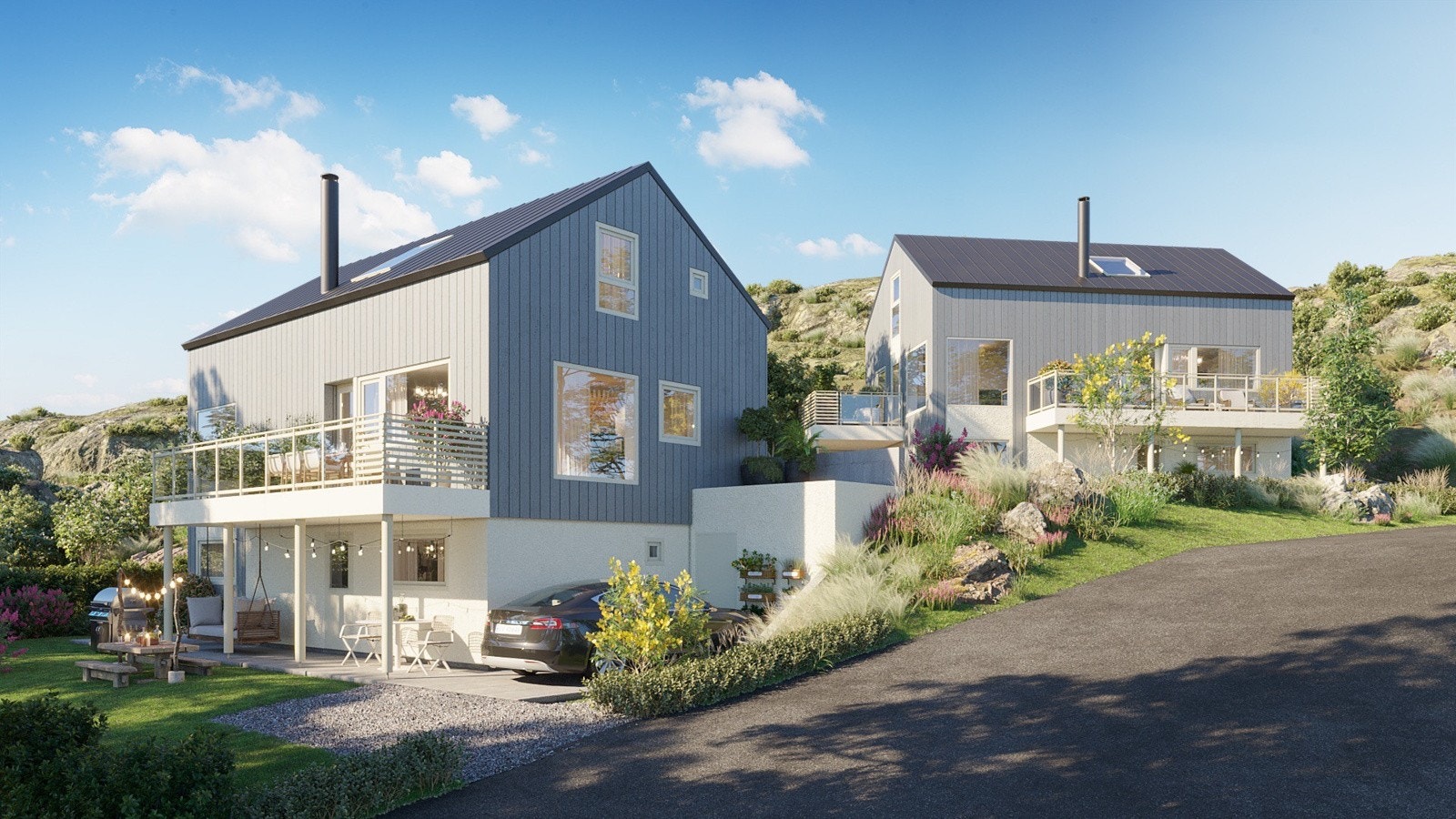 Ditt drømme hjem? Illustrasjonsbilde ihht rammetillatelse. Galleribilde