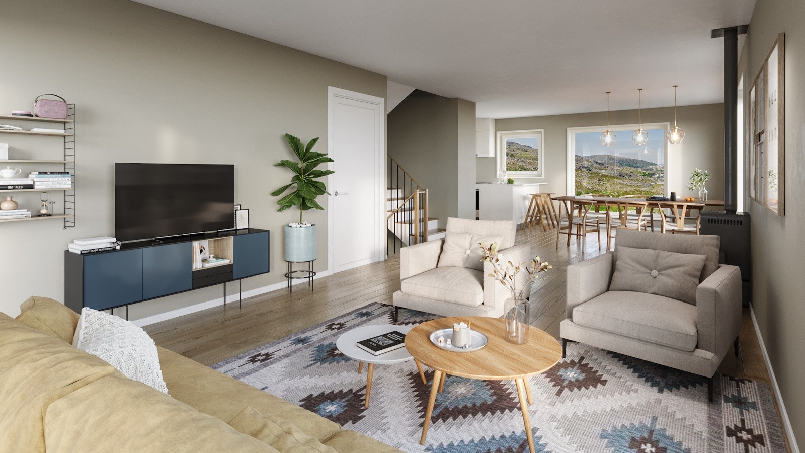 Ditt drømme hjem? Illustrasjonsbilde ihht rammetillatelse. Galleribilde