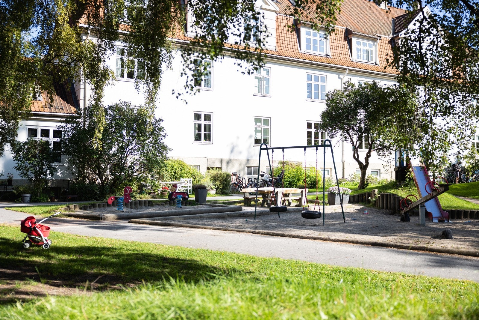 Barne- og familievennlig beliggenhet! Galleribilde