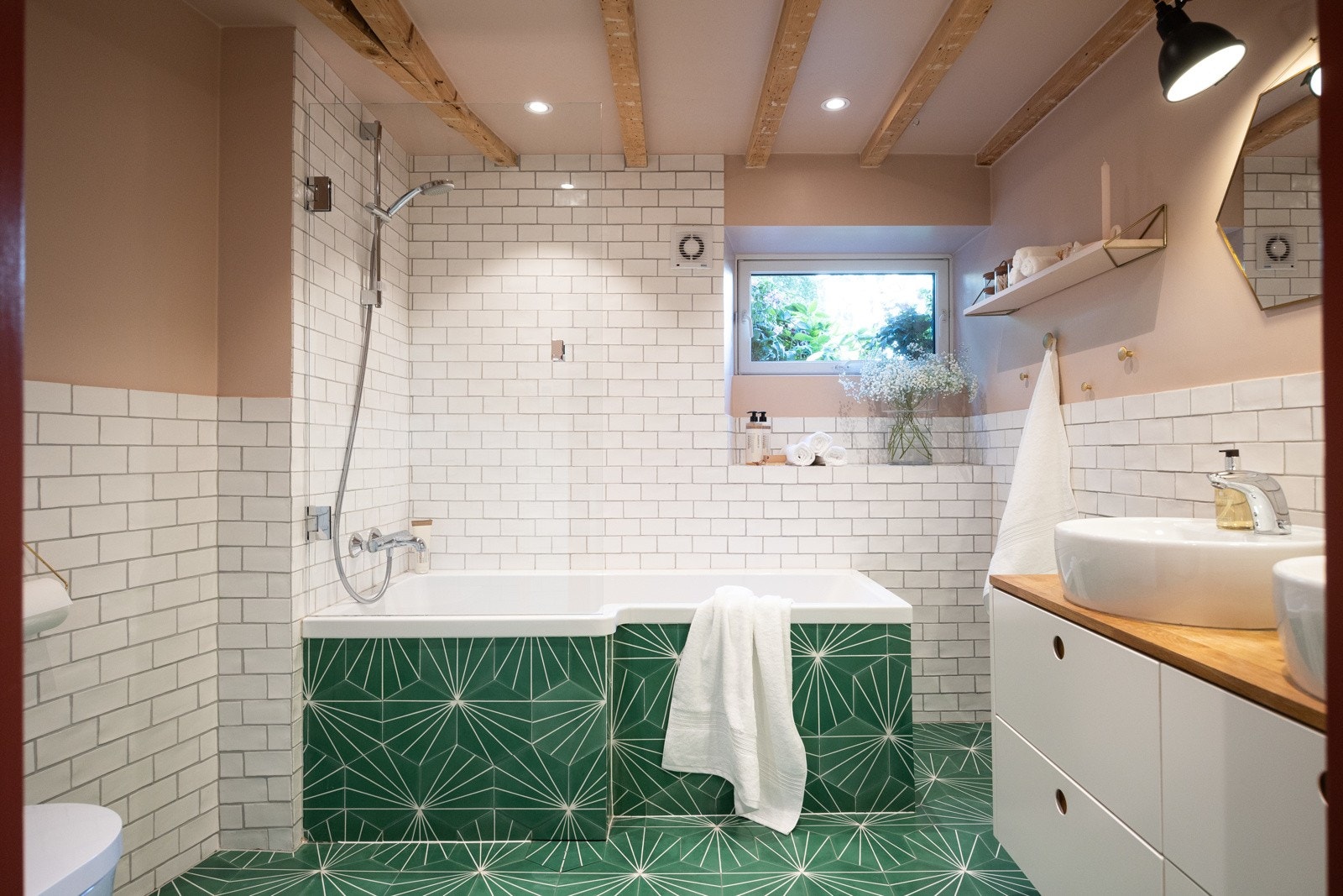Badet i underetasjen er fra 2017. Galleribilde