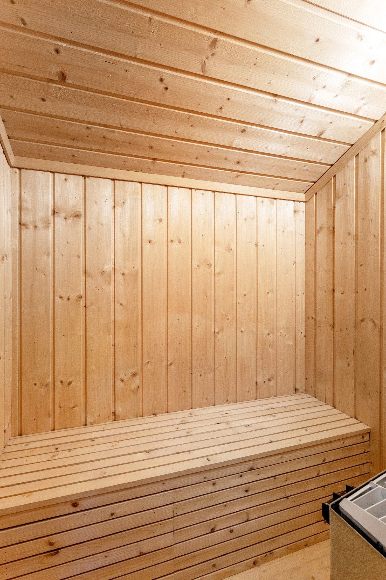 Innenfor badet ligger det en badstue. Galleribilde