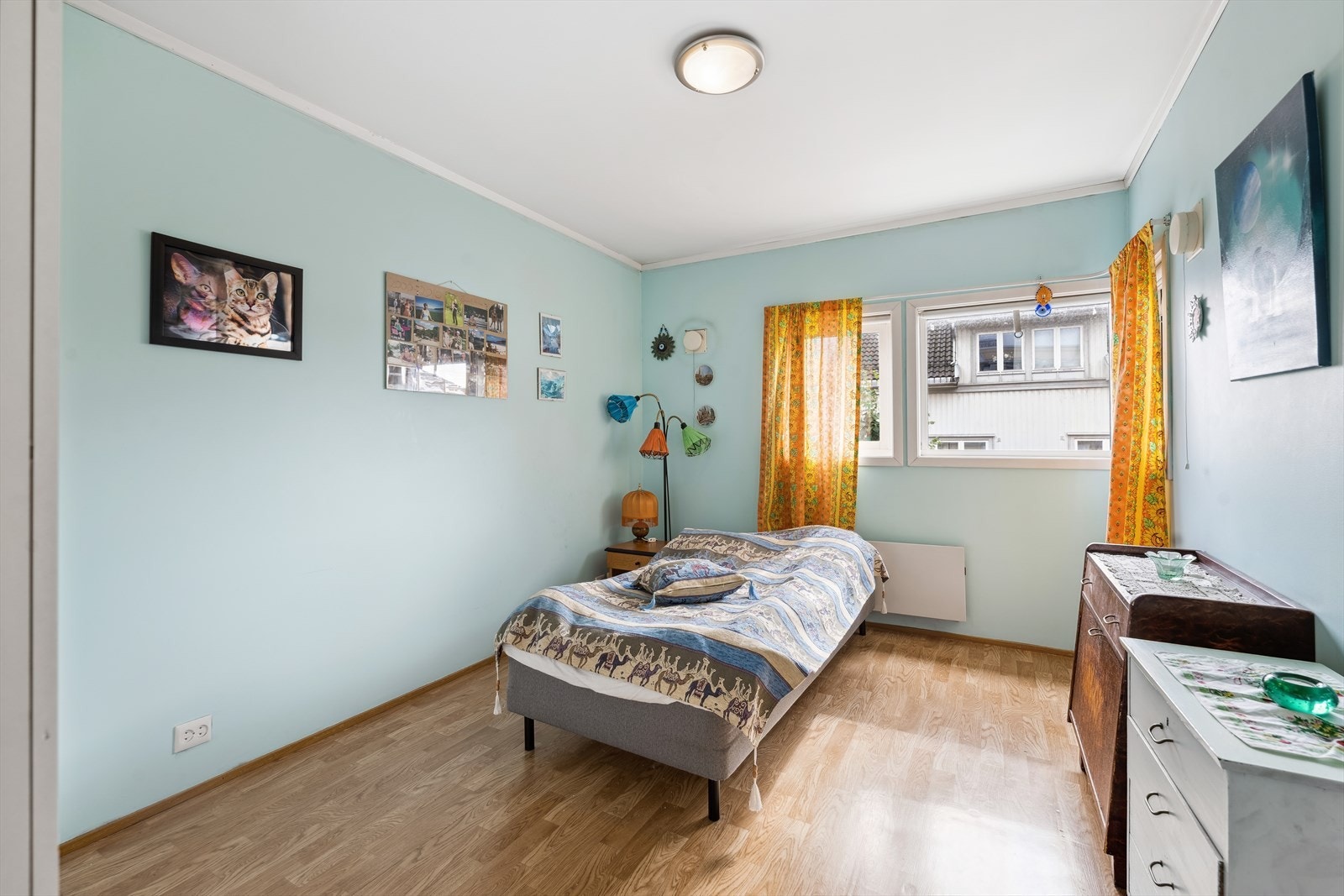 Leiligheten byr på to soverom. Galleribilde