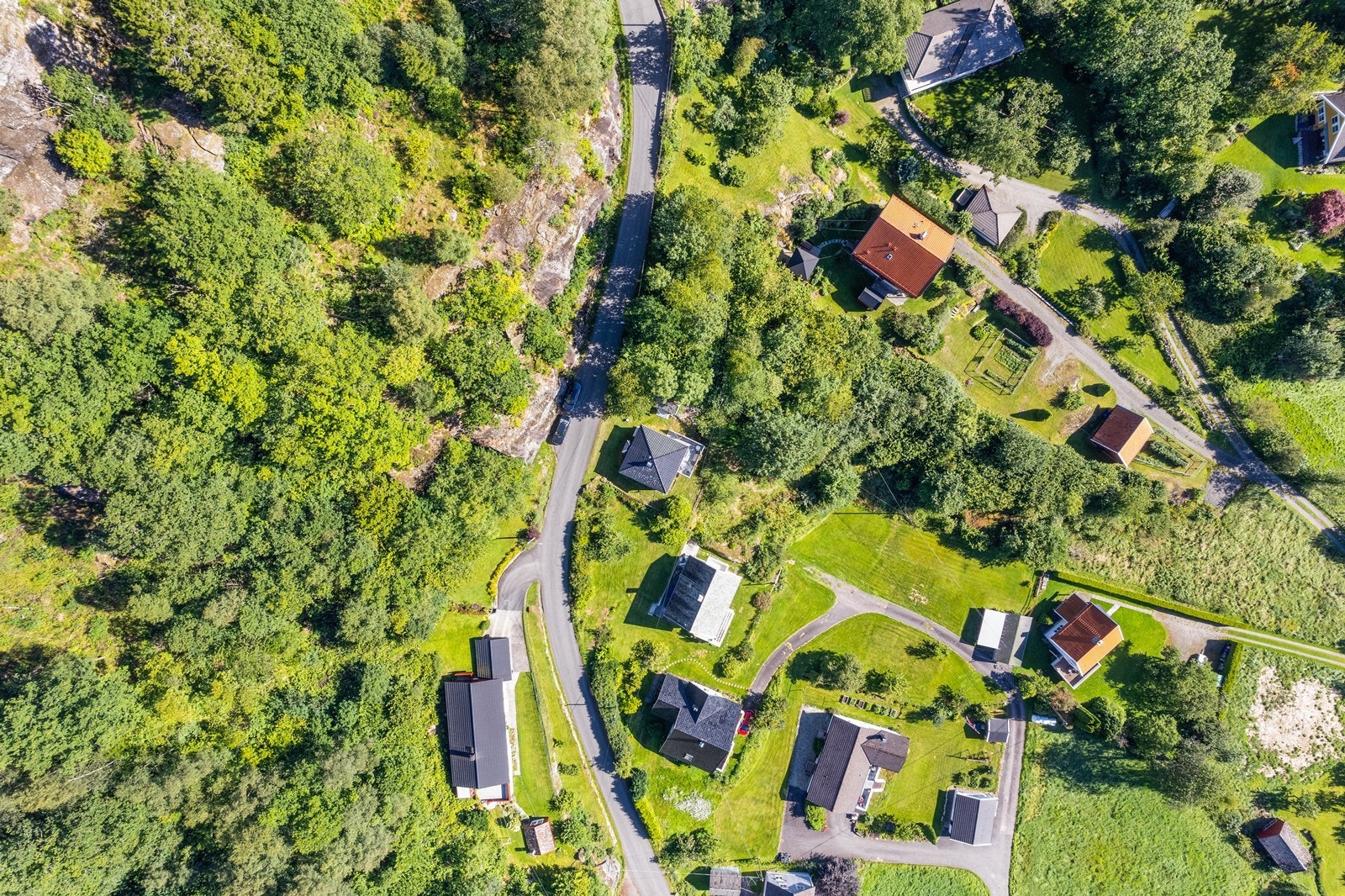 Tomten er på 635 kvm Galleribilde