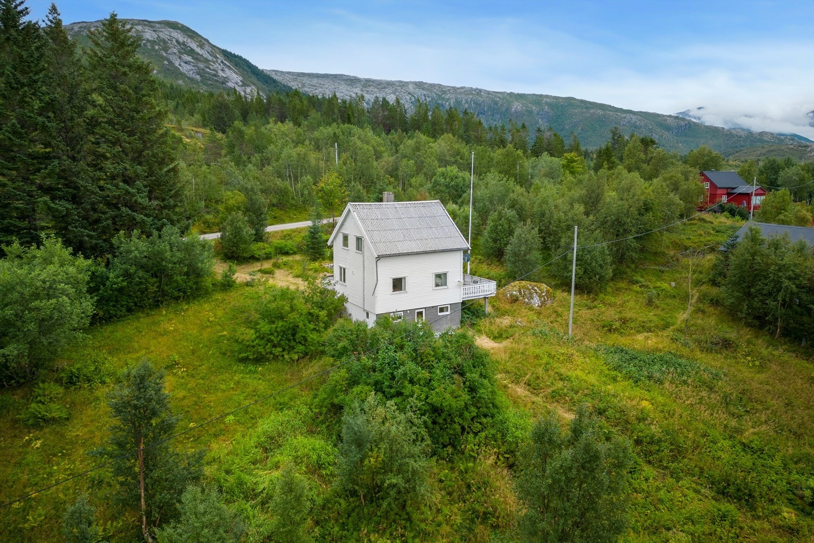 Mot fritidsboligen. Galleribilde