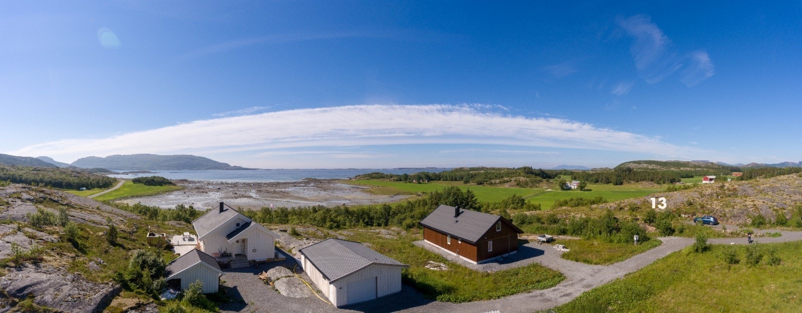 Bildeutsnitt vridd mot vest iforhold til forrige bilde Galleribilde