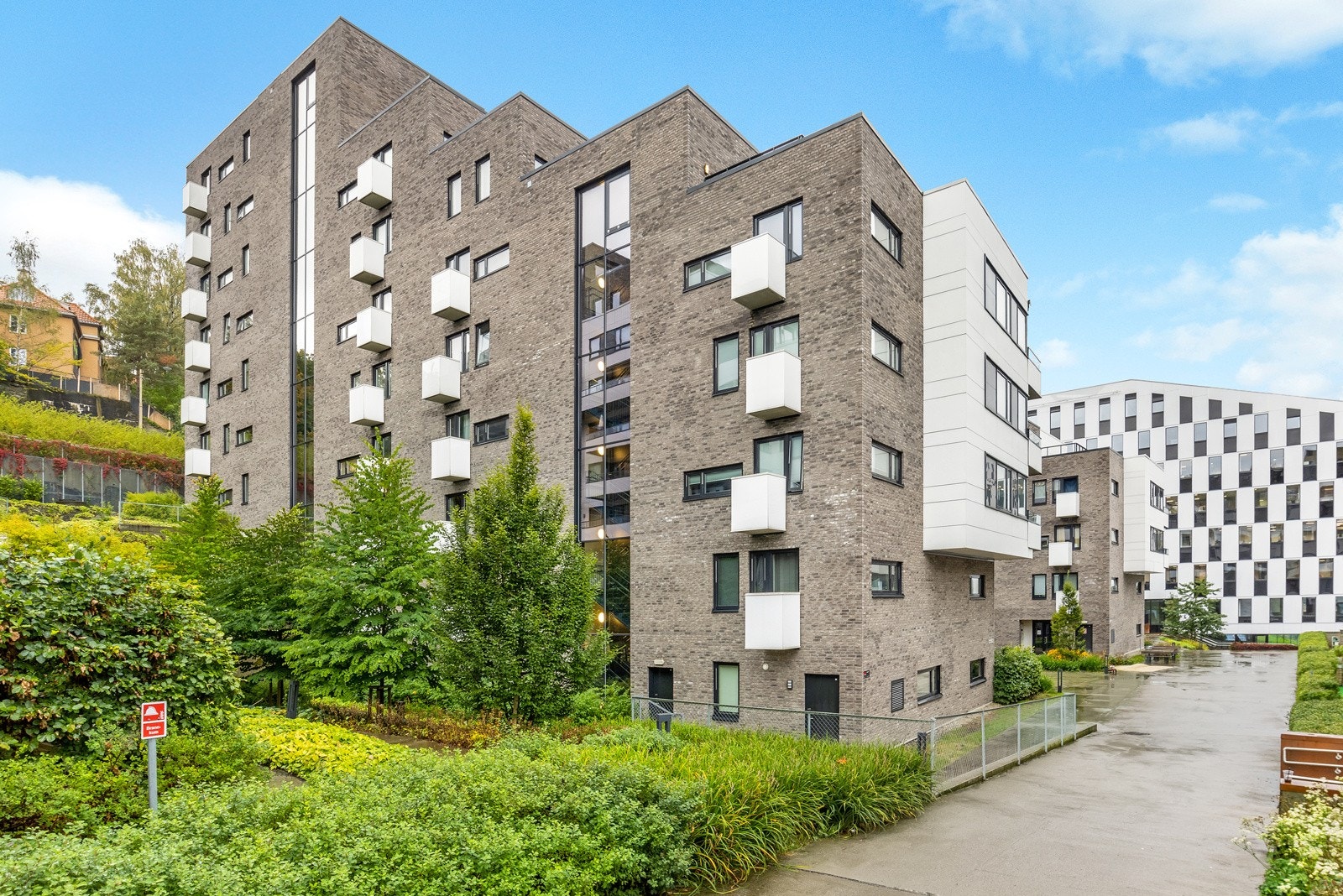 Her bor man i grønne og naturskjønne omgivelser. Galleribilde