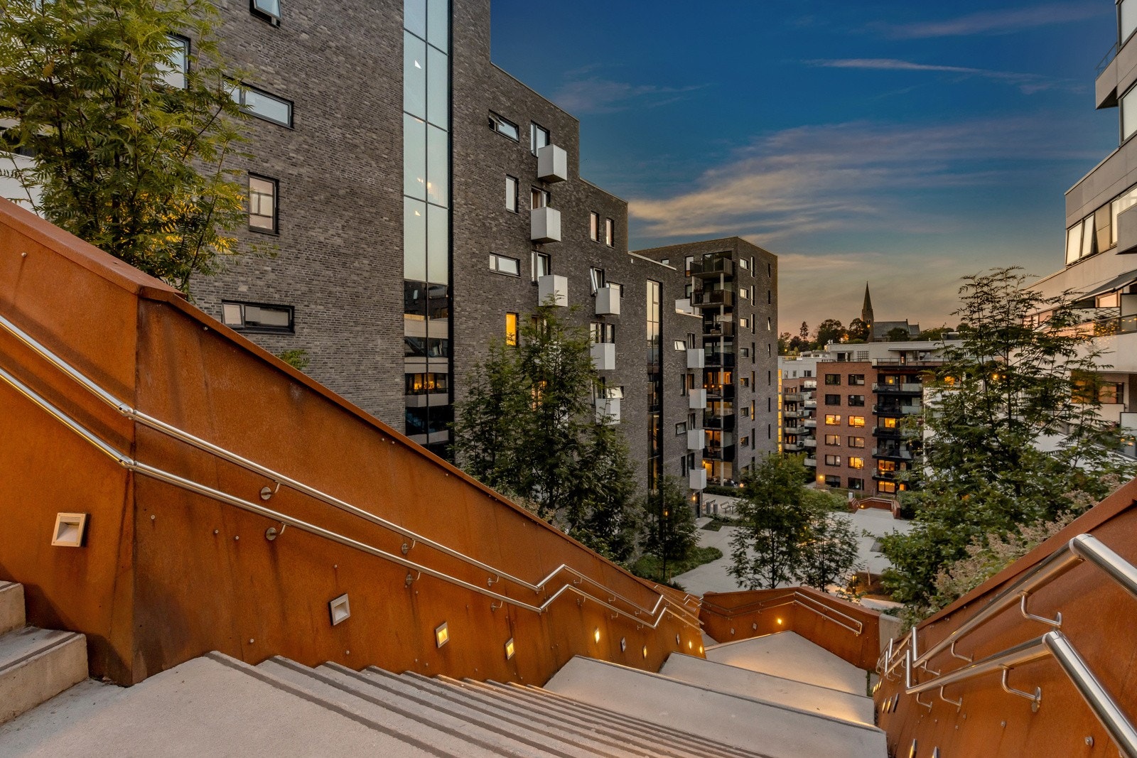 I dag er området forvandlet til et attraktivt boligområde med høy kvalitet. Galleribilde