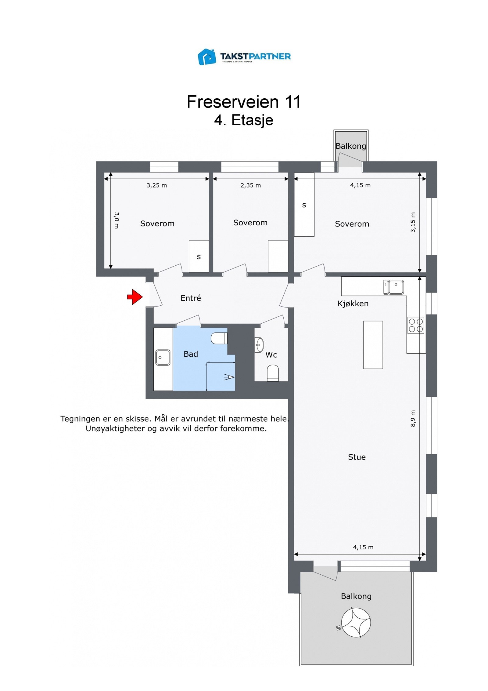 Plantegning. Galleribilde