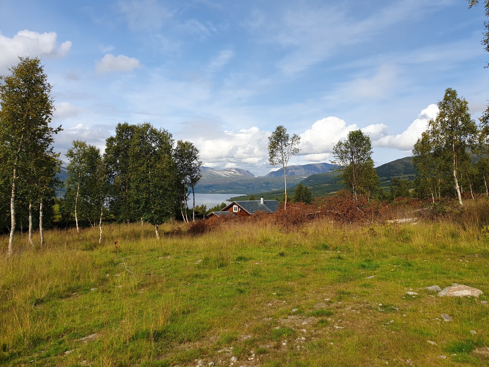 Flott utsikt innover Gjevilvassdalen! Galleribilde