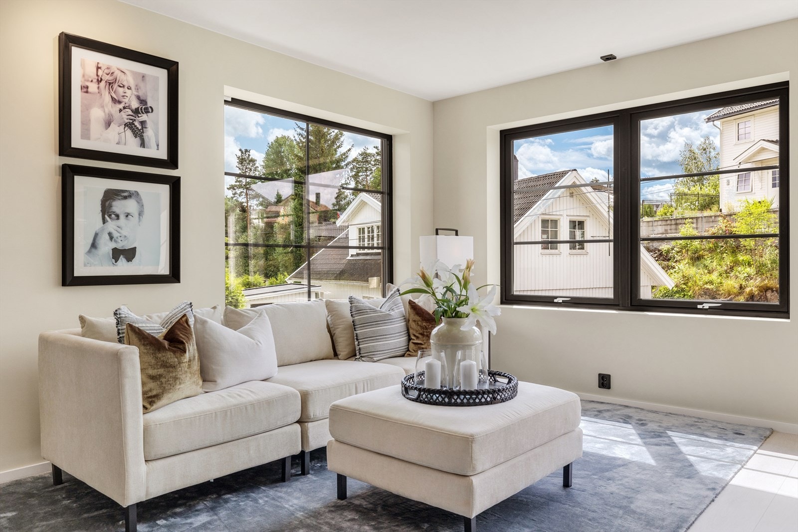 En hyggelig sofakrok Galleribilde