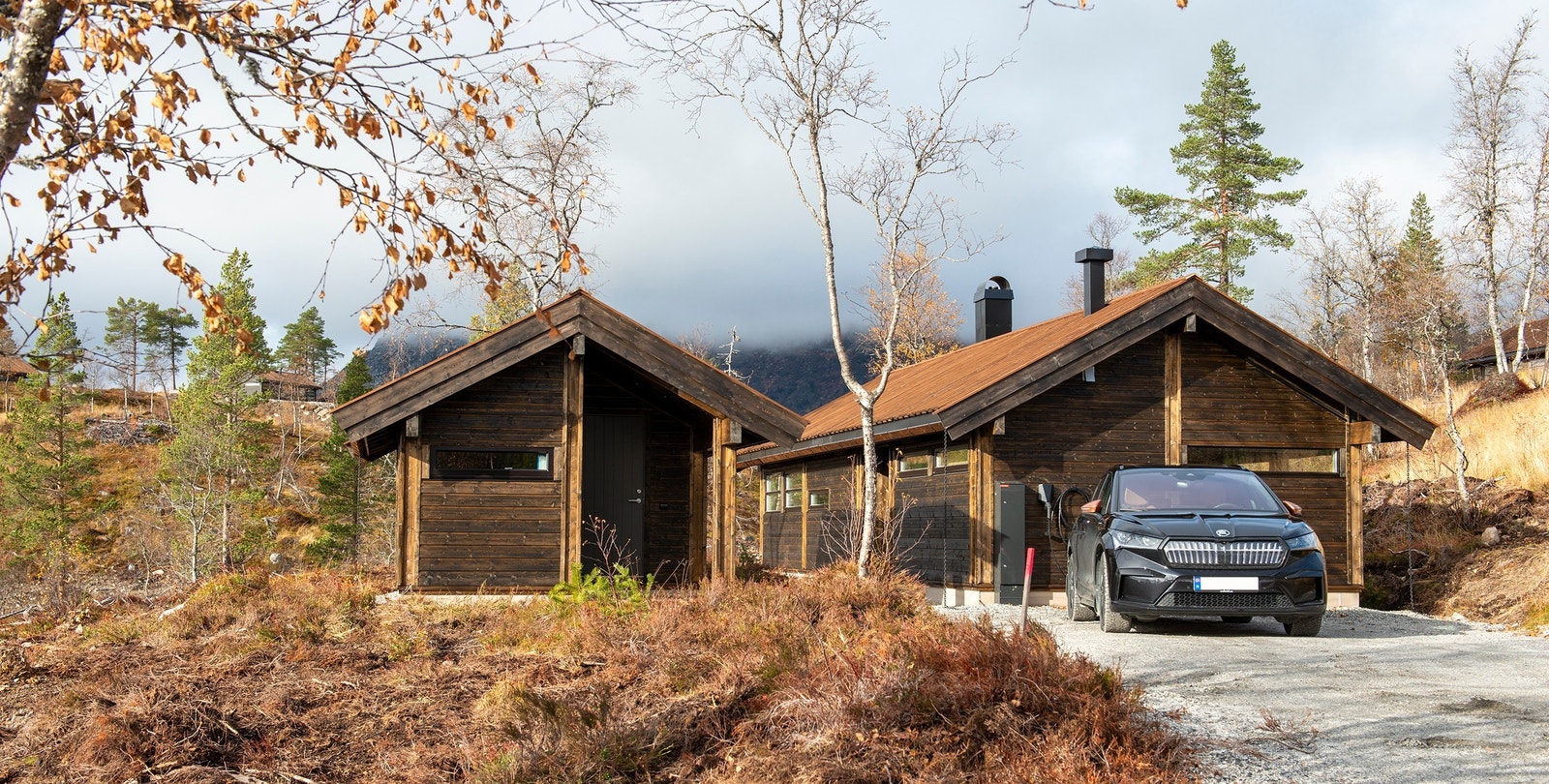 Tilsvarende hytte med anneks Galleribilde