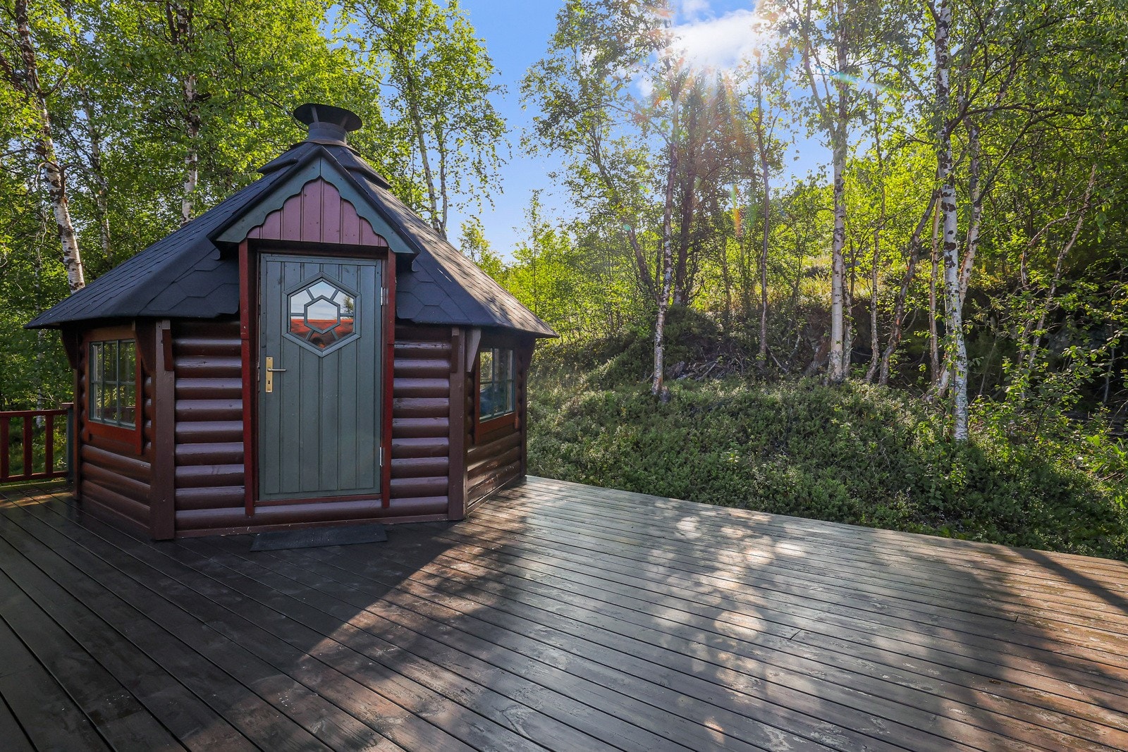 Grillhytte Galleribilde