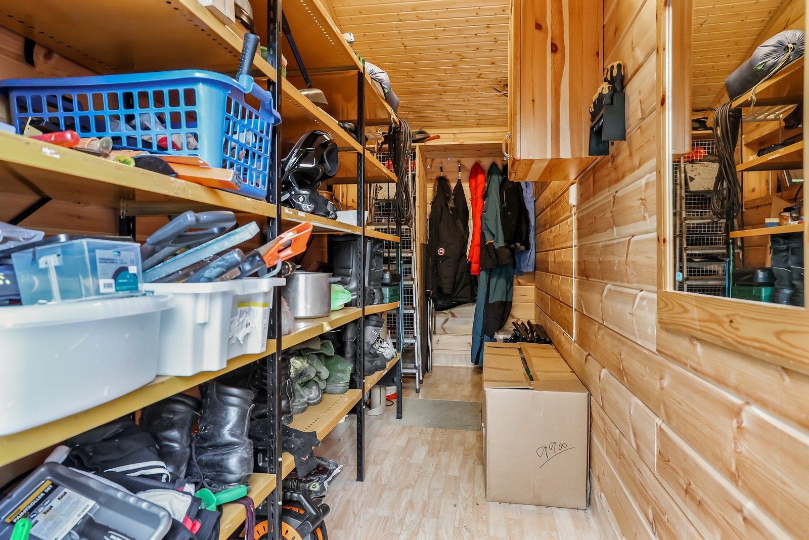 Det er godt med bodplass i hytta Galleribilde