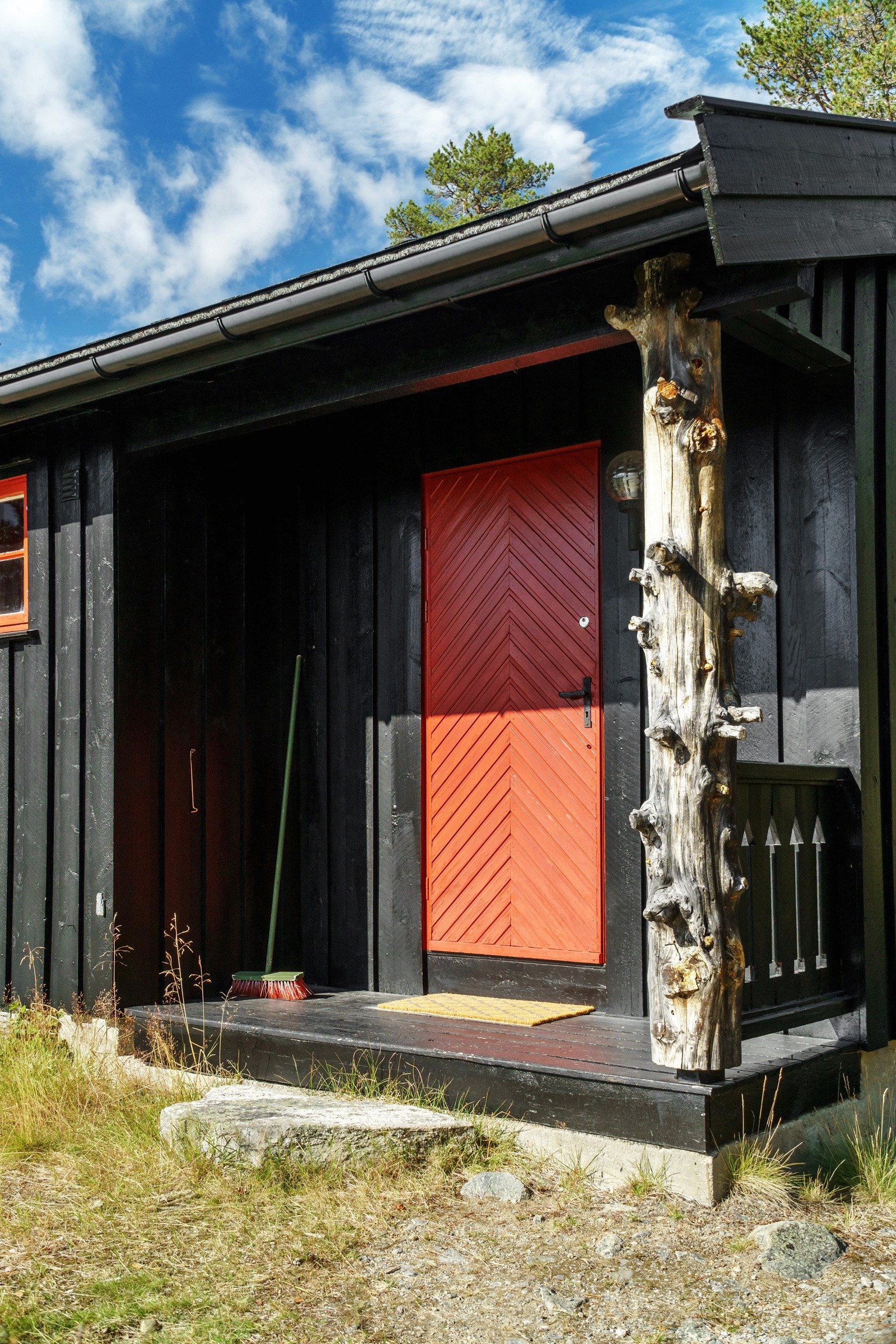 Overbygget inngangsparti Galleribilde