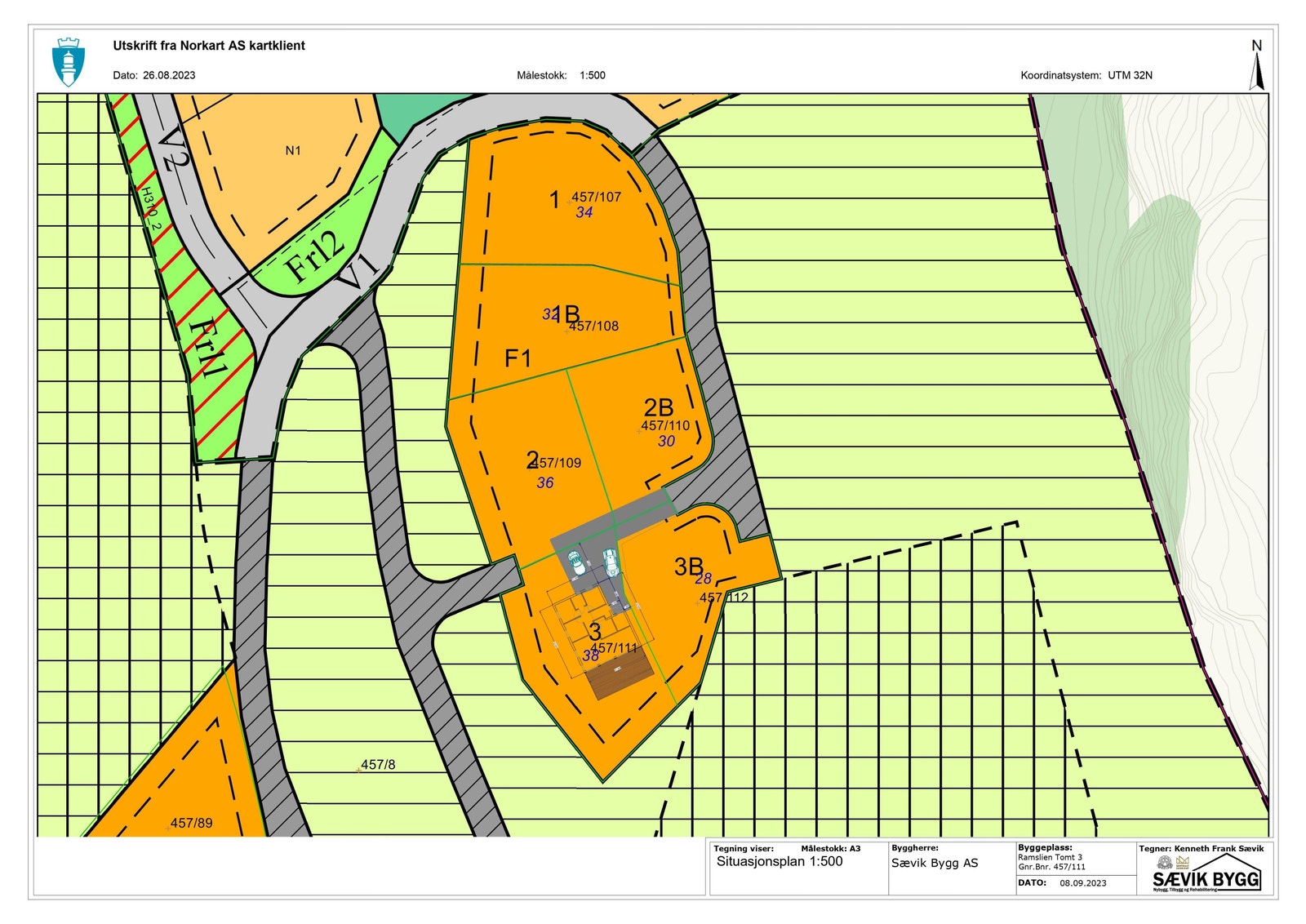 Situasjonsplan. Galleribilde