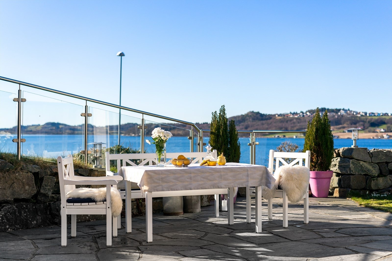 Meget gode solforhold og utsikt Galleribilde