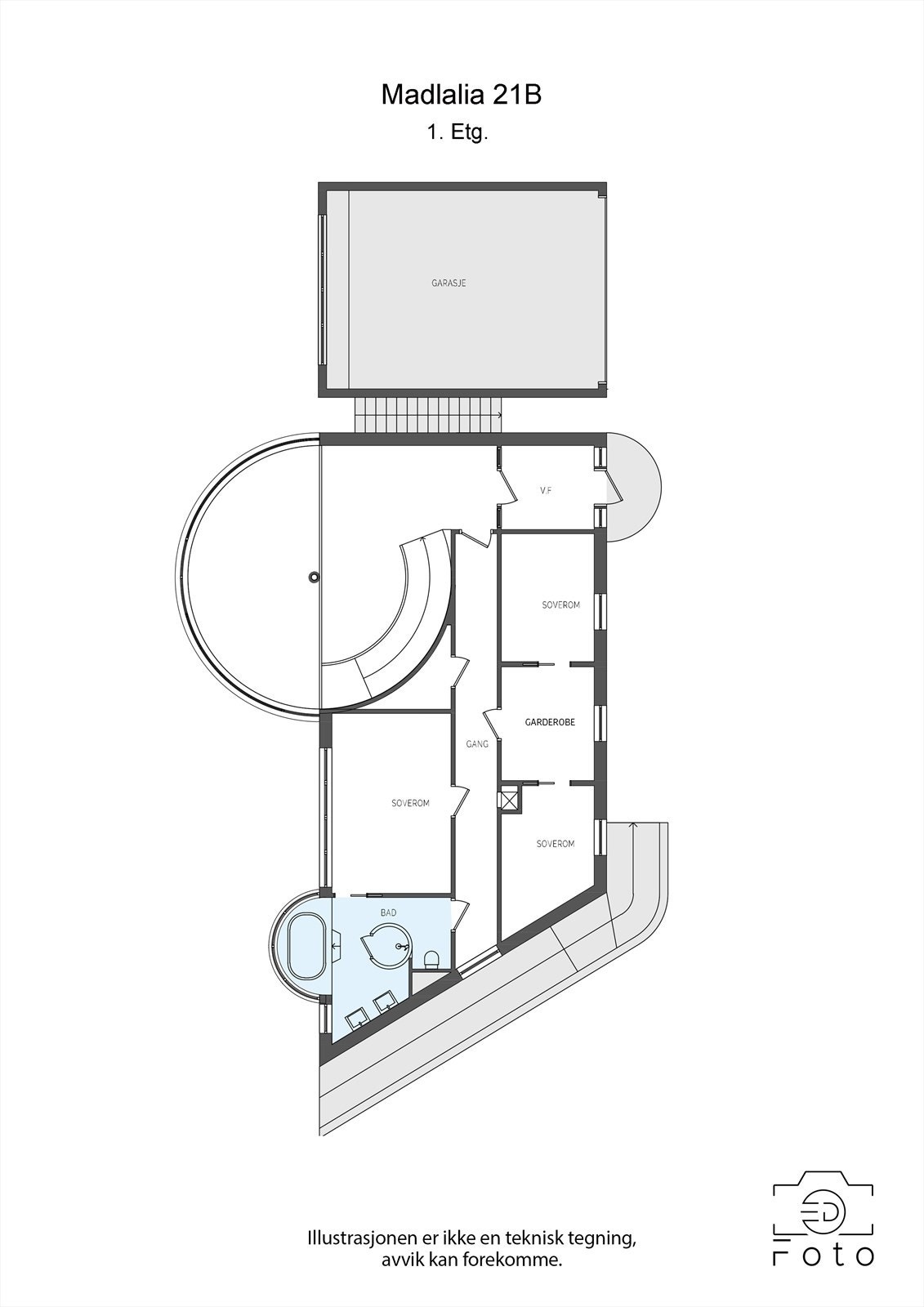 Plantegning 2.et Galleribilde