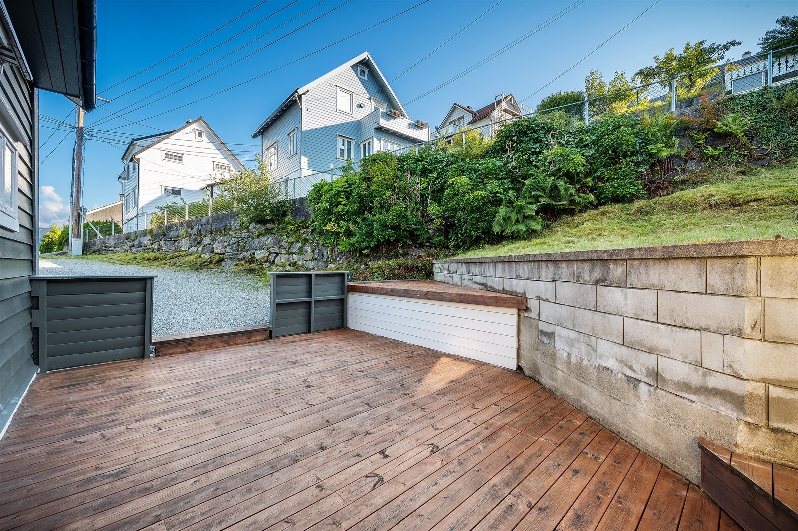- Terrassen måler 21 m² - Galleribilde