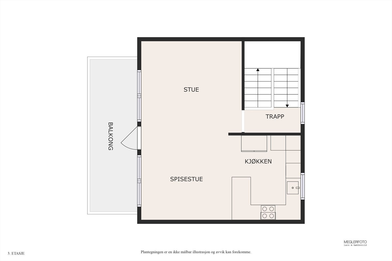 Plantegning av hovedplan. Galleribilde