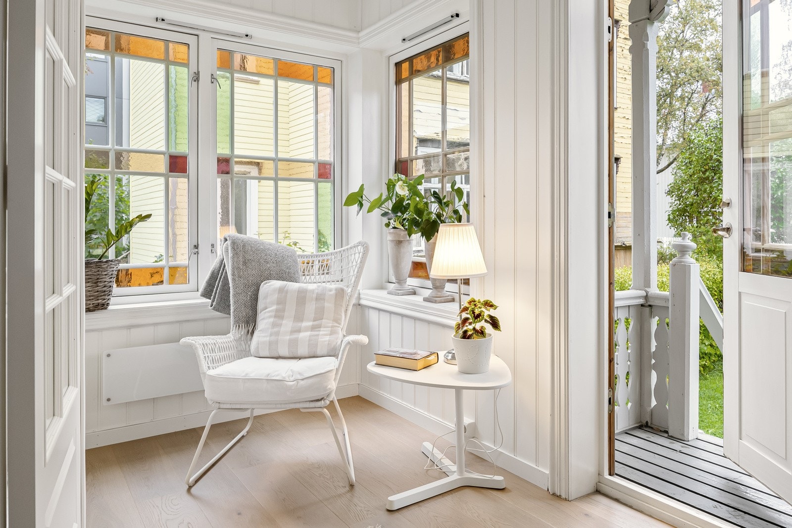 Vinterhage. Galleribilde