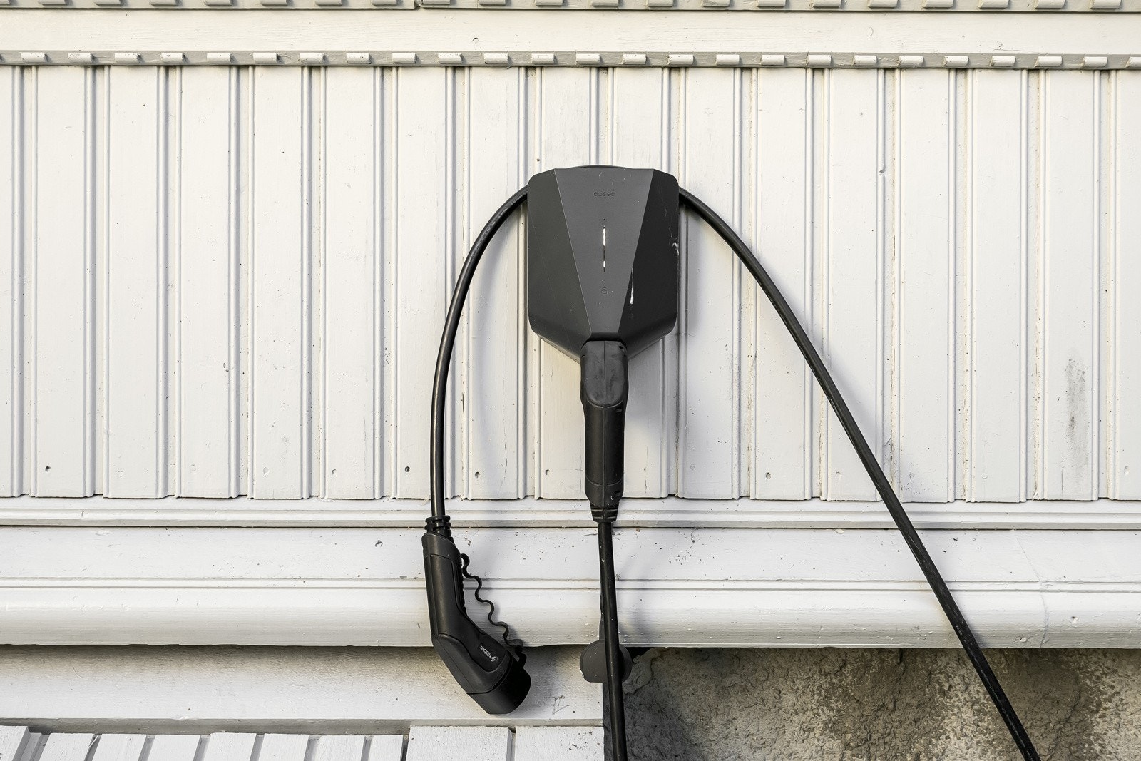 Det er installert el-billader. Galleribilde