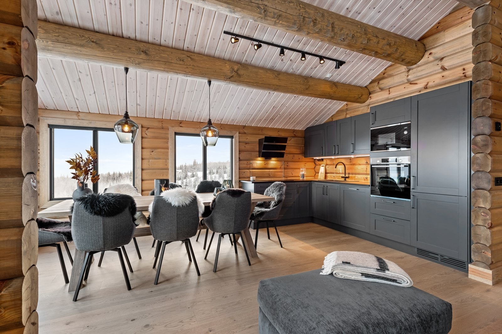 Praktisk kjøkkenhjørne. Galleribilde