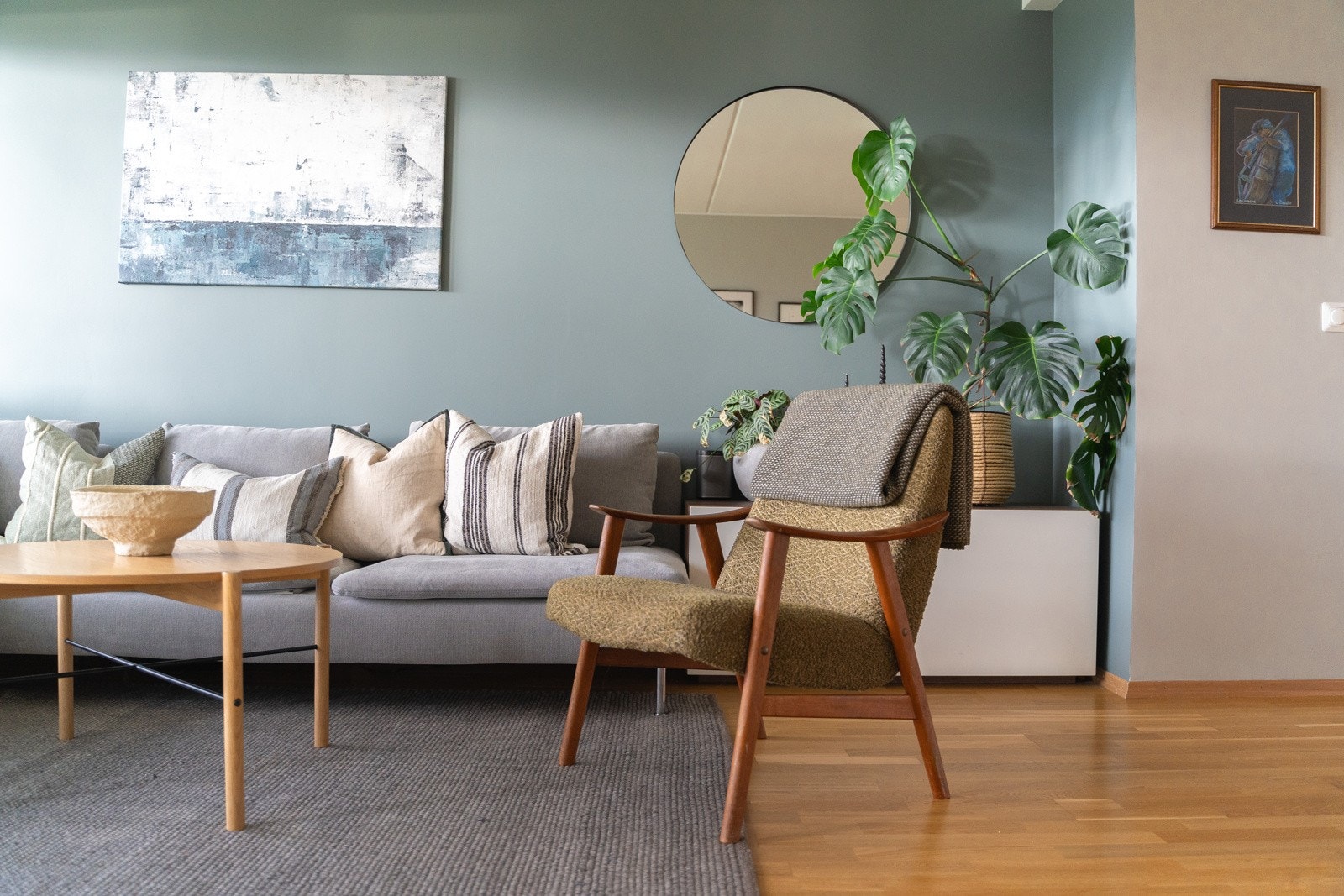 Svært koselig dagligstue Galleribilde