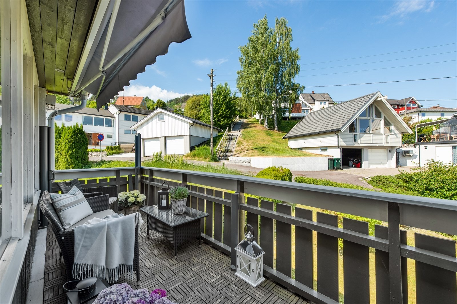 Her kan man nyte varme sommerdager Galleribilde