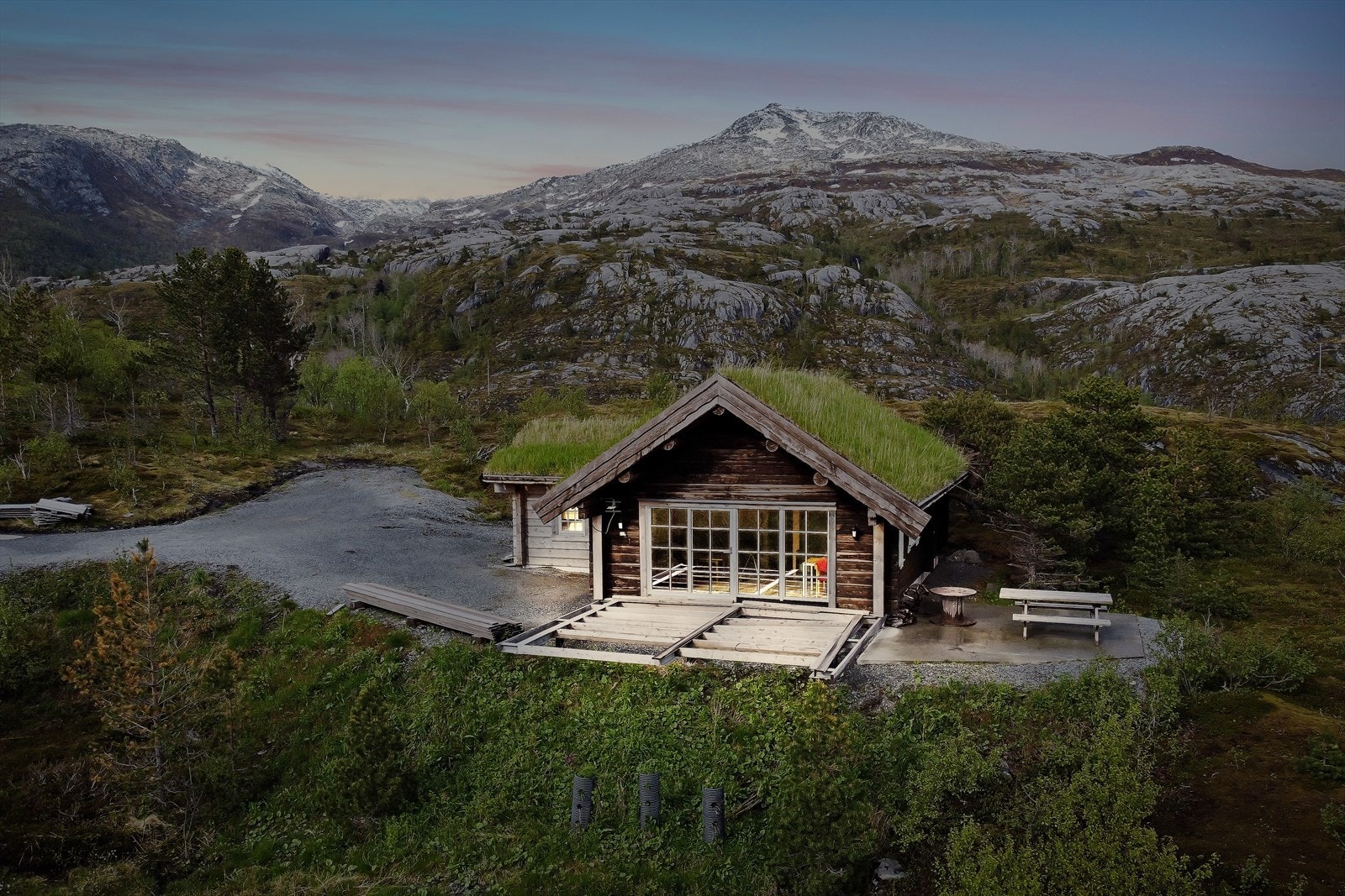 Velkommen til en drøm av en hytte. Galleribilde