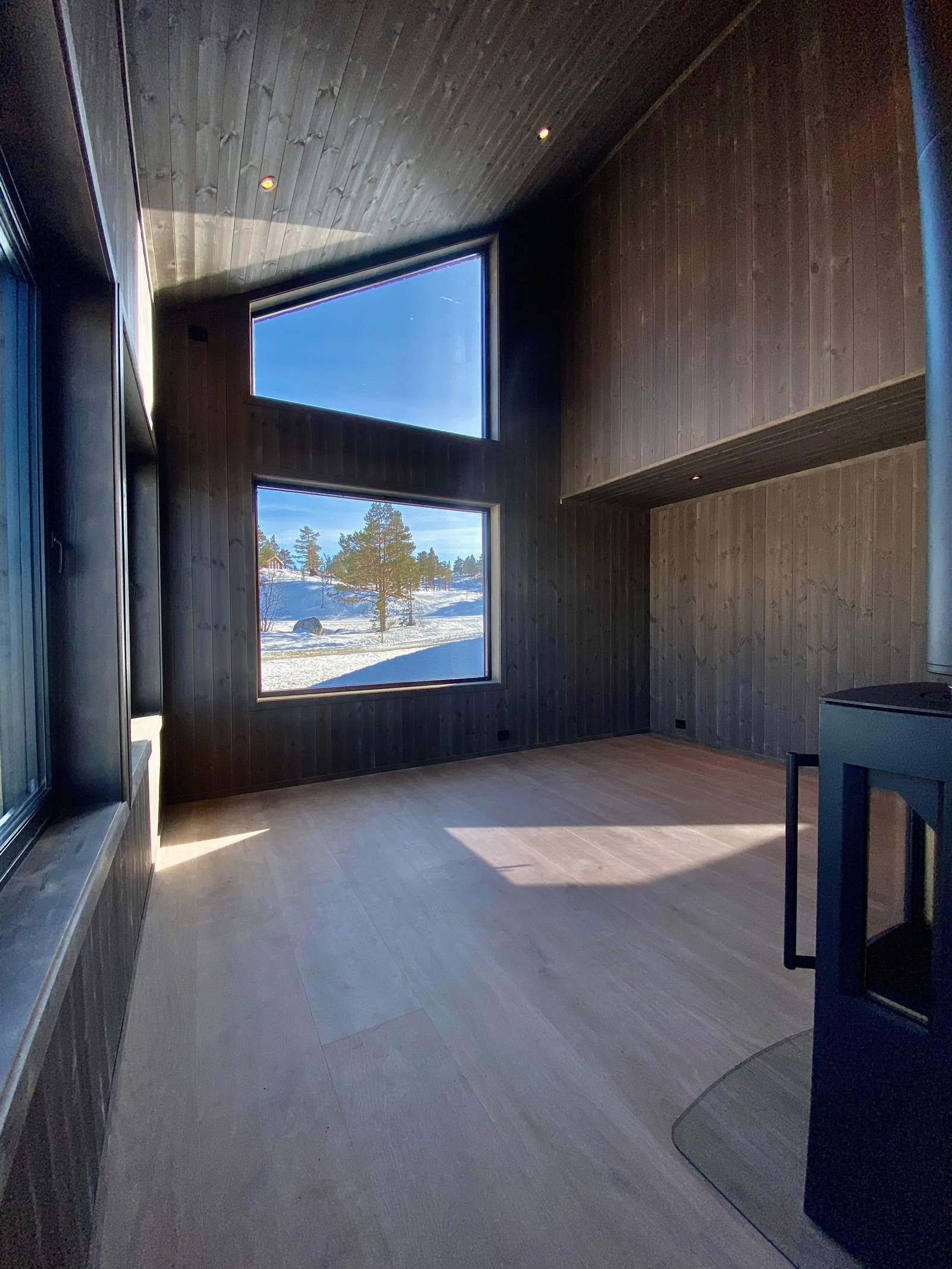 Stue, Løsning fra tilsvarende hytte Galleribilde