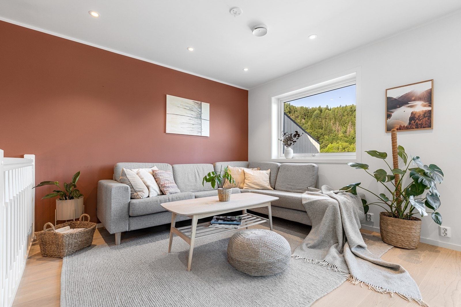 Stue med direkte utgang til balkong. Galleribilde