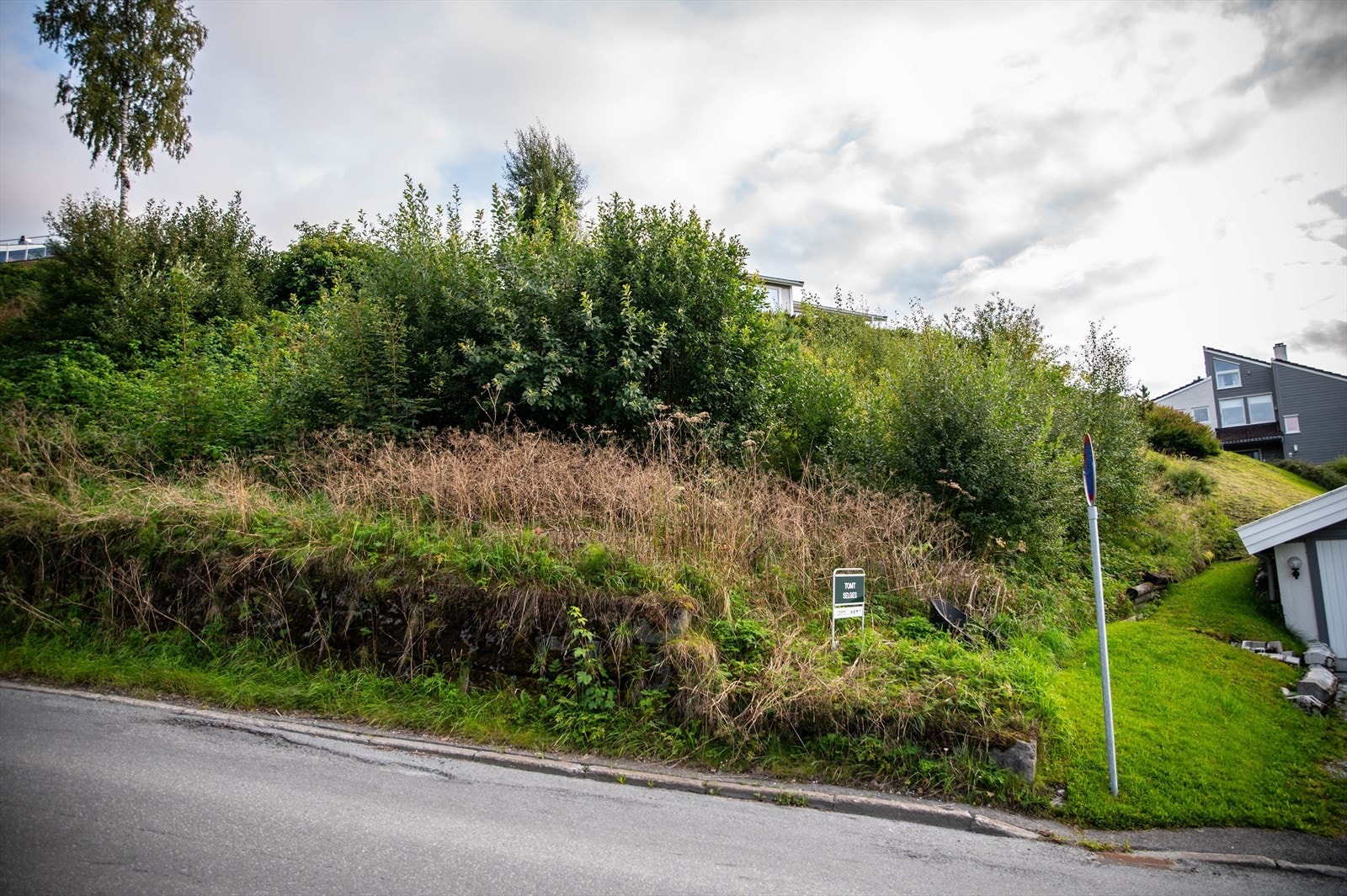 Tomten får adkomst fra Venusvegen Galleribilde
