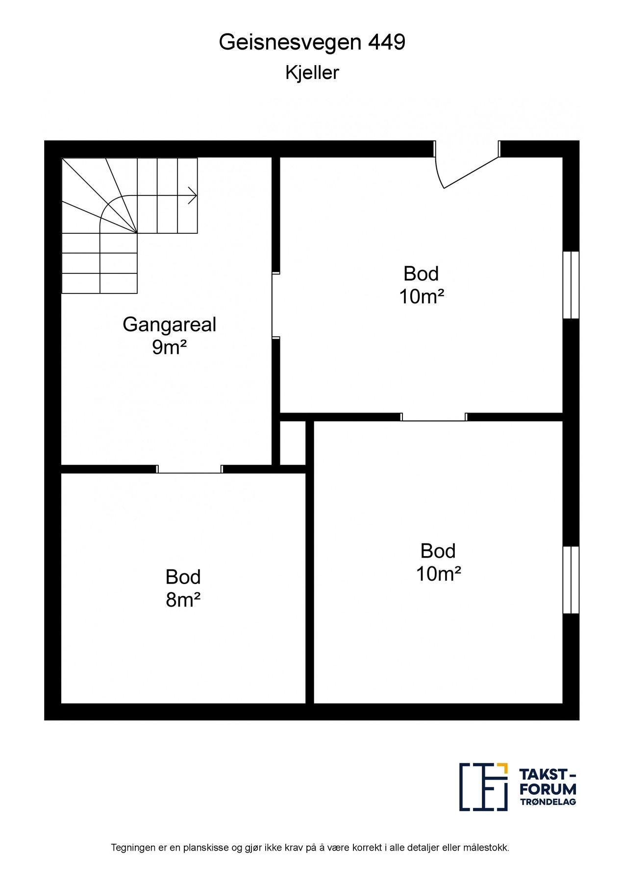 Planskisse - Kjeller Galleribilde