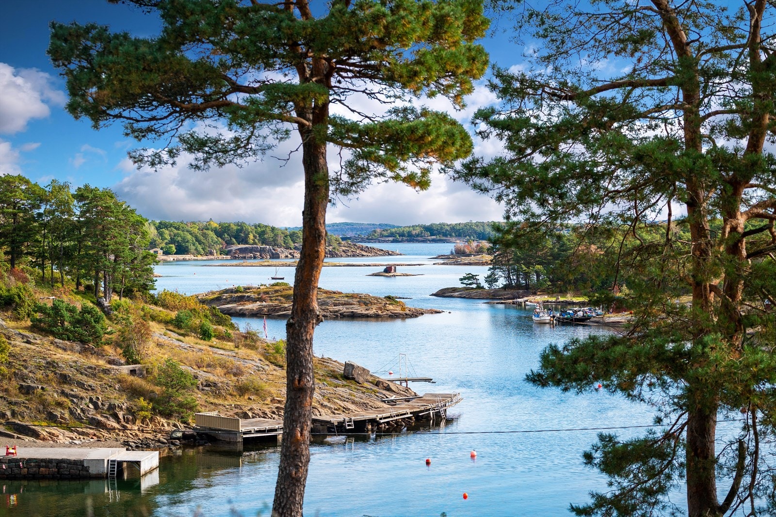 Nydelig utsikt mot skjærgården. Galleribilde