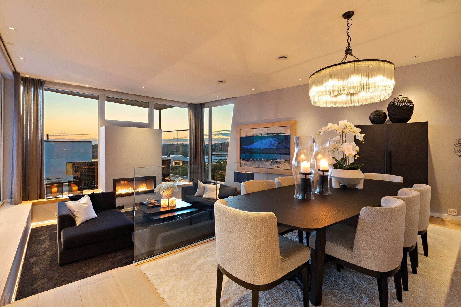 Kveldsbilde Galleribilde